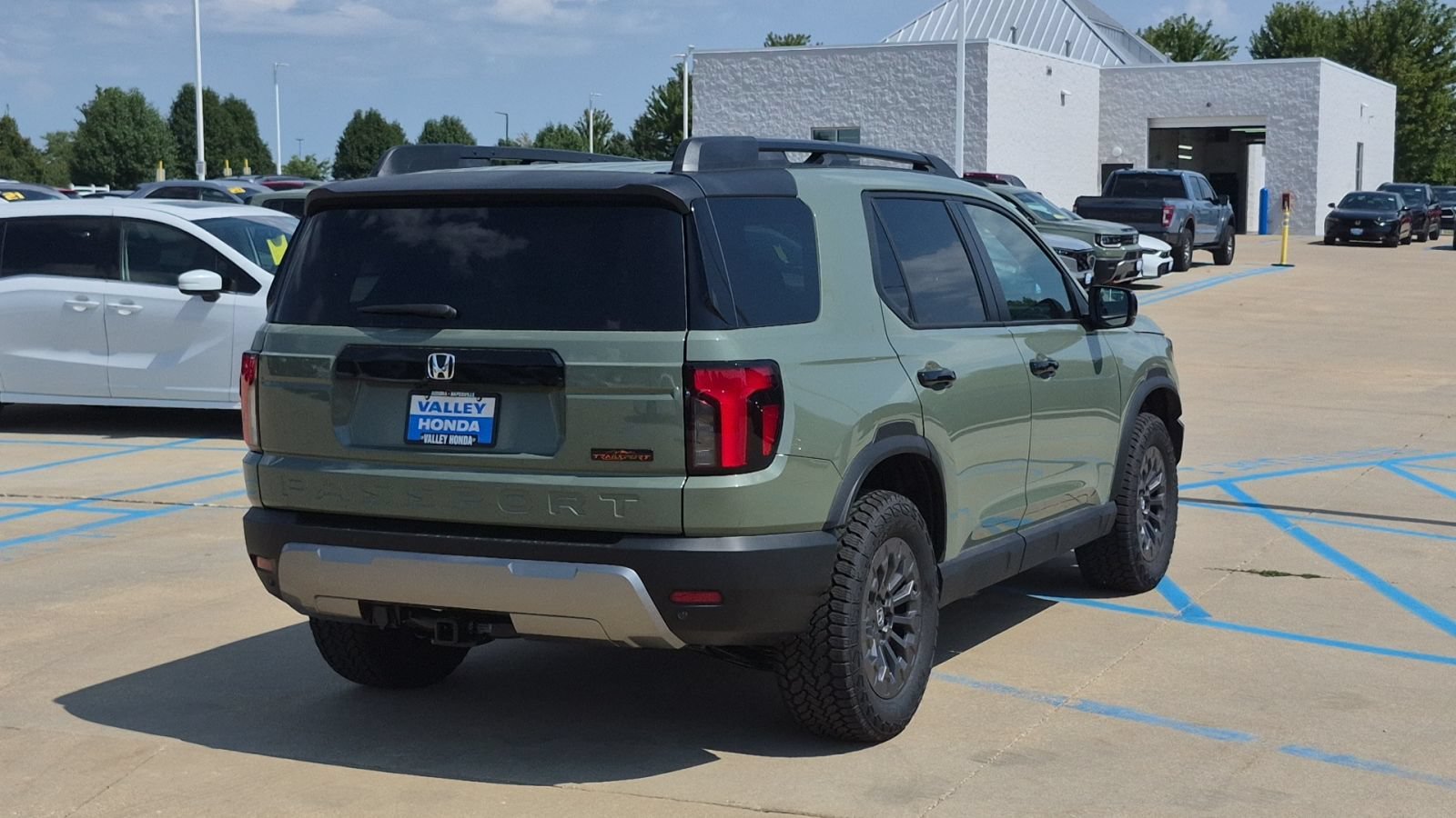 New 2026 Ash Green Metallic Honda TrailSport image 6