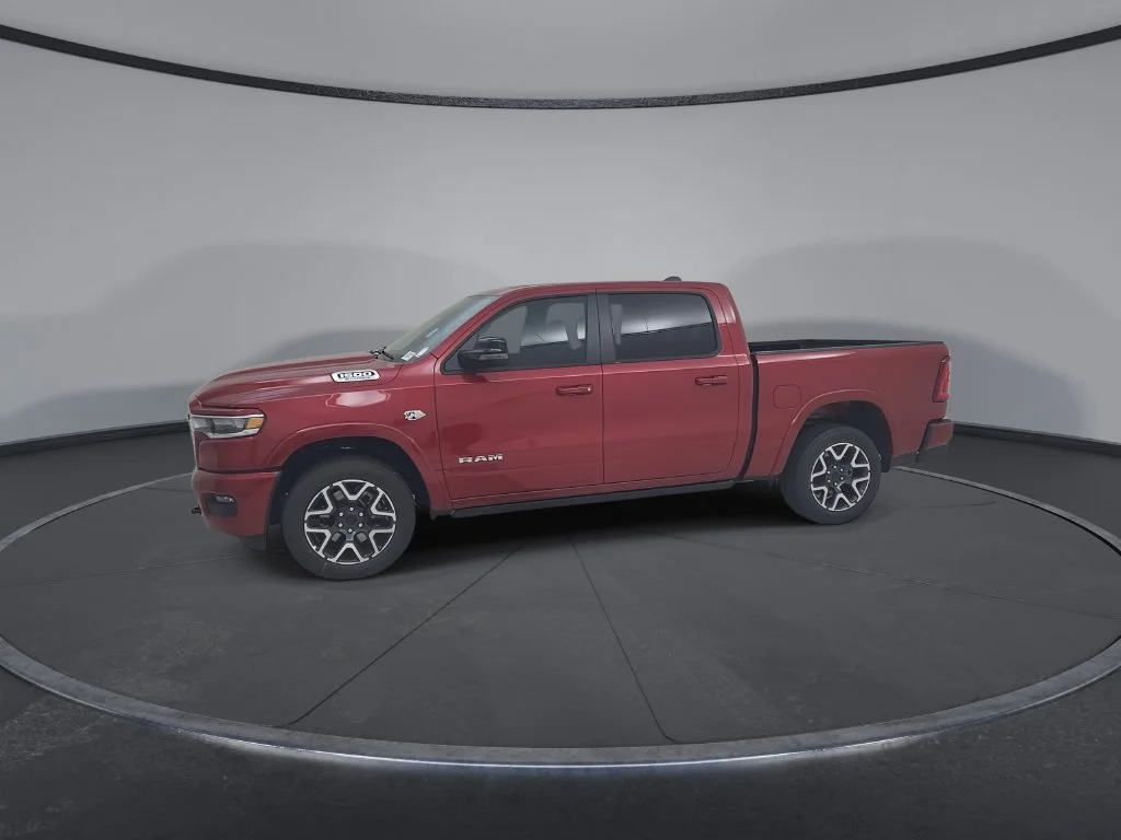 New 2026 Molten Red Pearl-Coat Exterior Paint RAM Laramie image 8