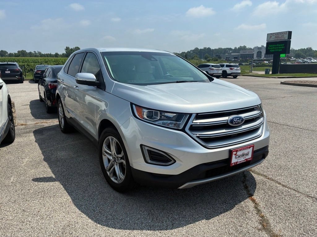 Silver 2018 Ford Edge SUV / Crossover All-Wheel Drive
