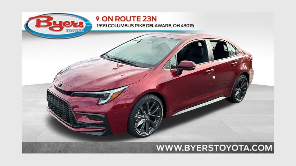 Red (Ruby Flare Pearl 1) 2026 Toyota Corolla Sedan Front-Wheel Drive