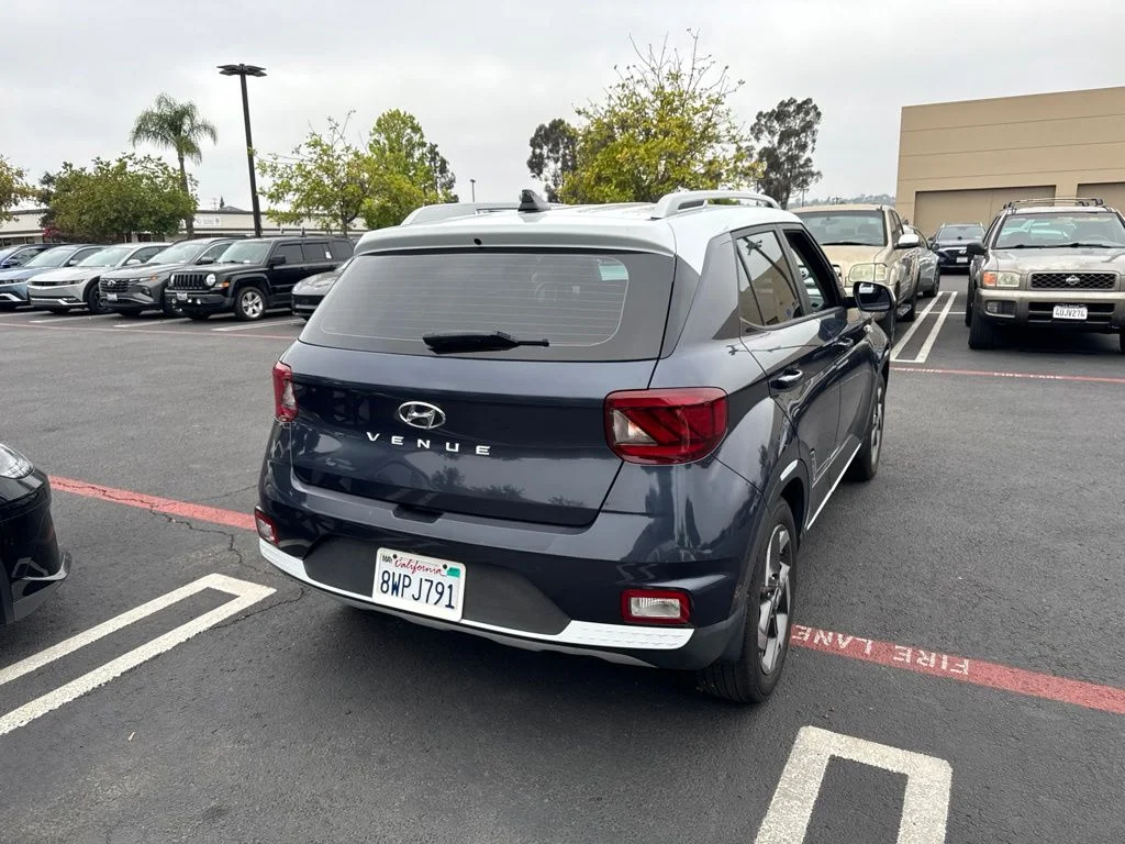 Used 2021 Blue Hyundai Denim image 3