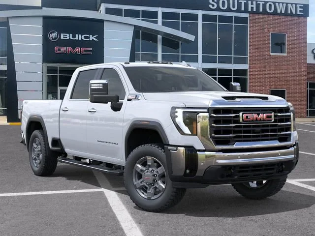 New 2026 Glacier White Tricoat GMC SLT image 7
