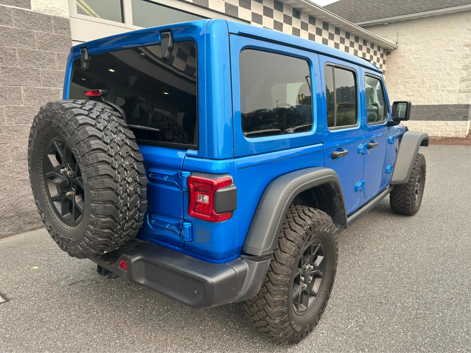 Used 2026 Hydro Blue Pearlcoat Jeep Willys image 7