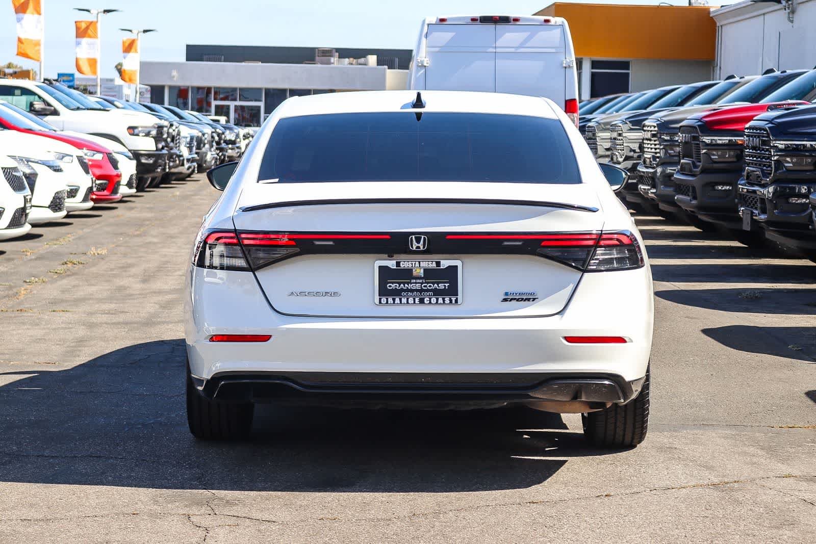 Used 2023 Platinum White Pearl Honda Sport-L image 5