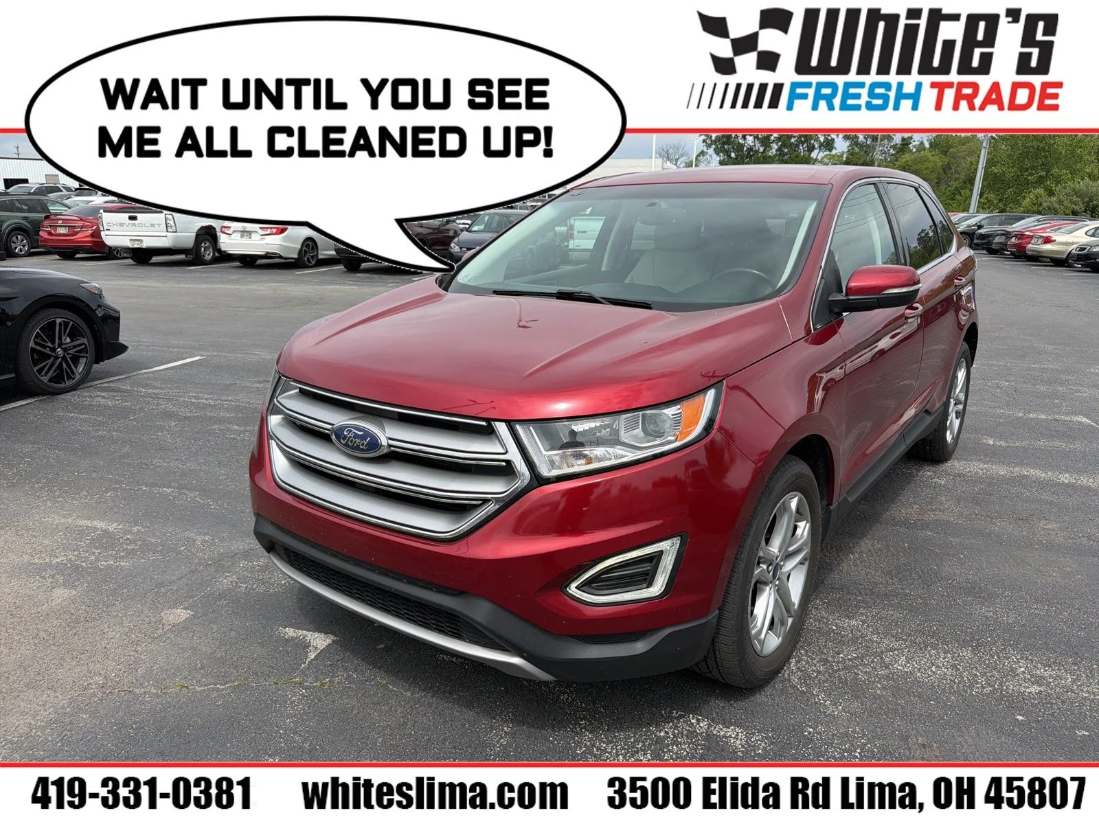 2016 Ford Edge Titanium's photo
