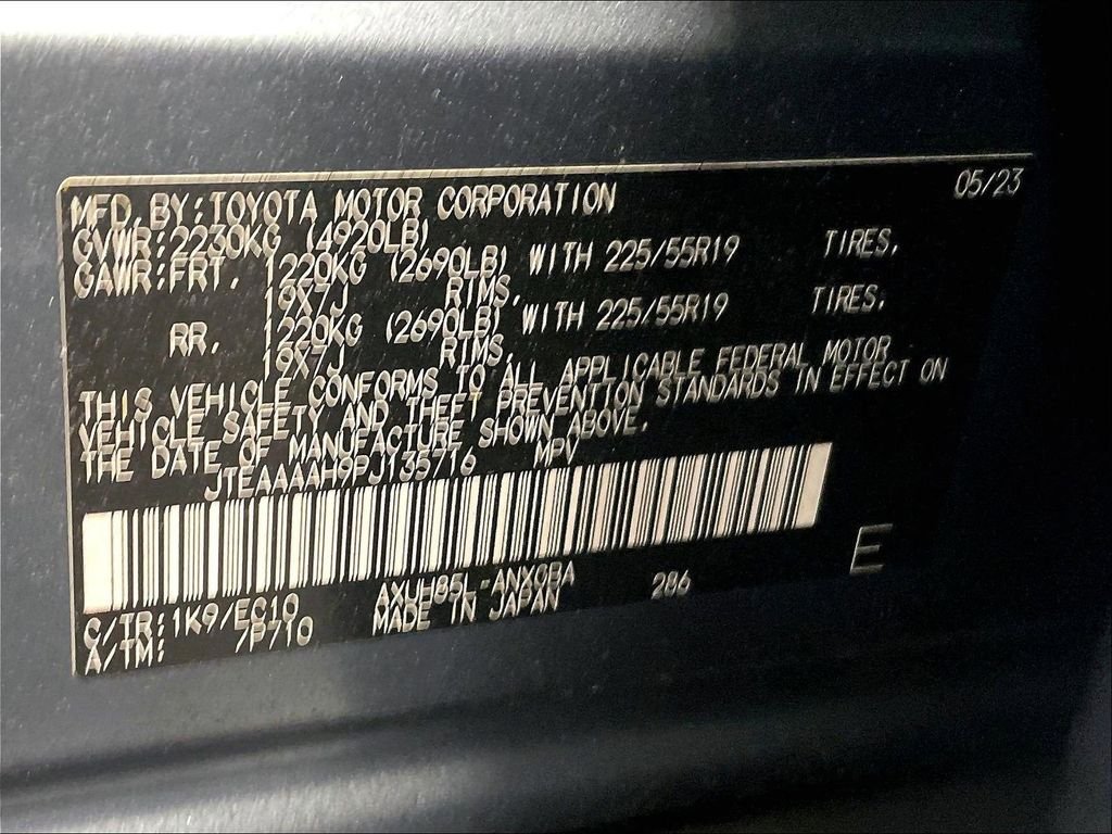 Used 2023 Gray Toyota XLE image 35