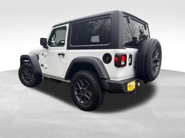 New 2026 Bright White Clear-Coat Exterior Paint Jeep Sport S image 5