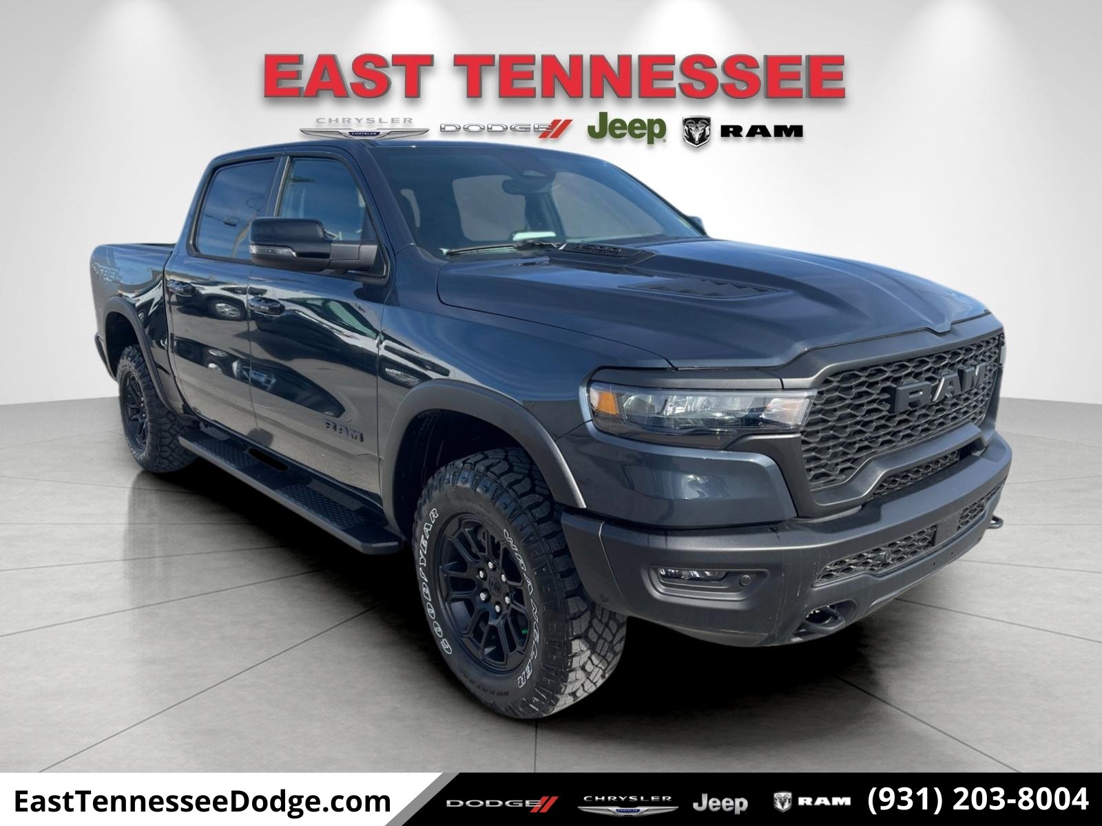 New 2026 Forged Blue Metallic Exterior Paint RAM Rebel image 1