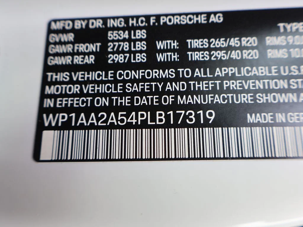 Certified Used 2023 White Porsche  image 37