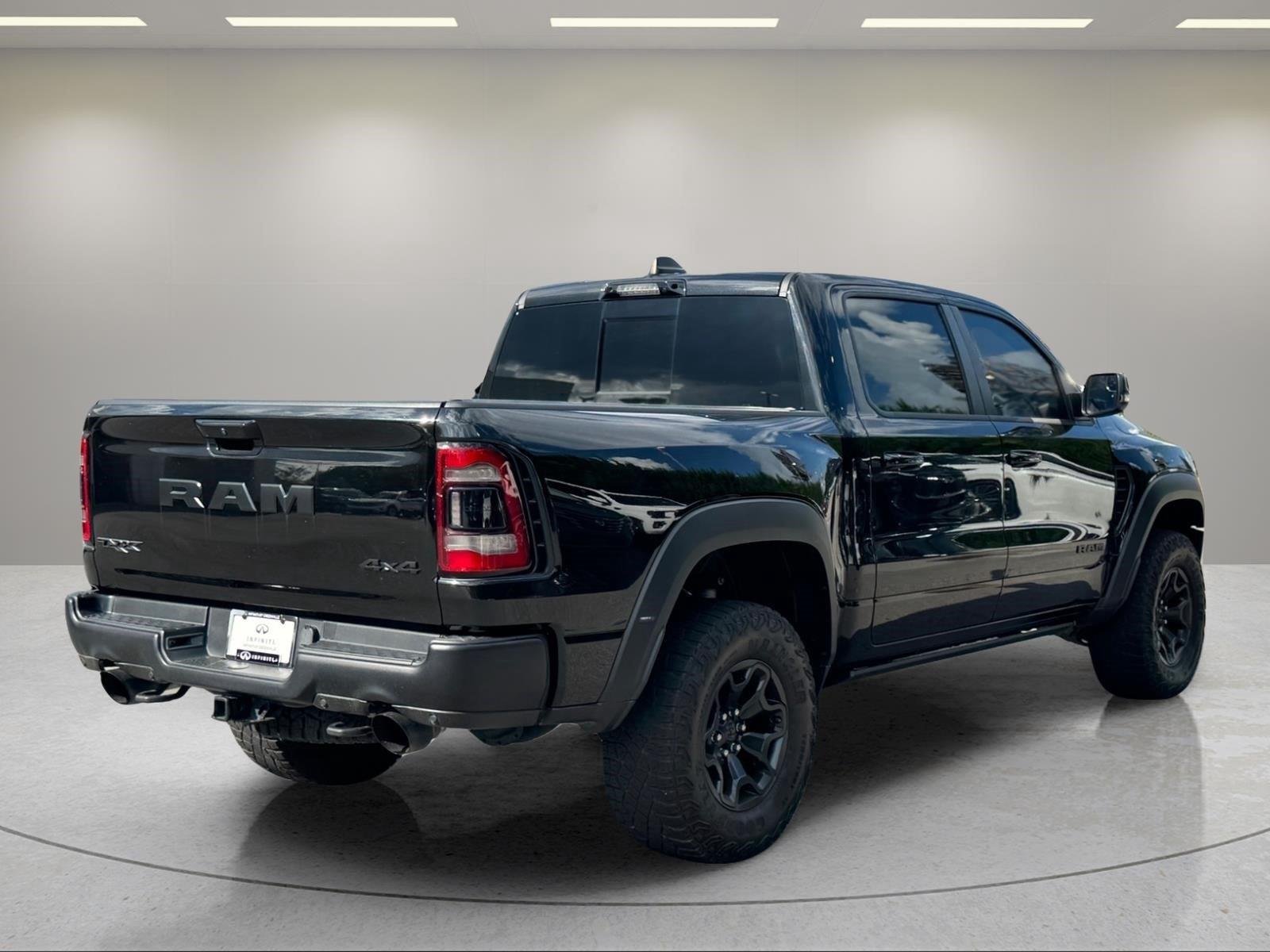 Used 2024 Diamond Black Crystal Pearlcoat Ram TRX image 5