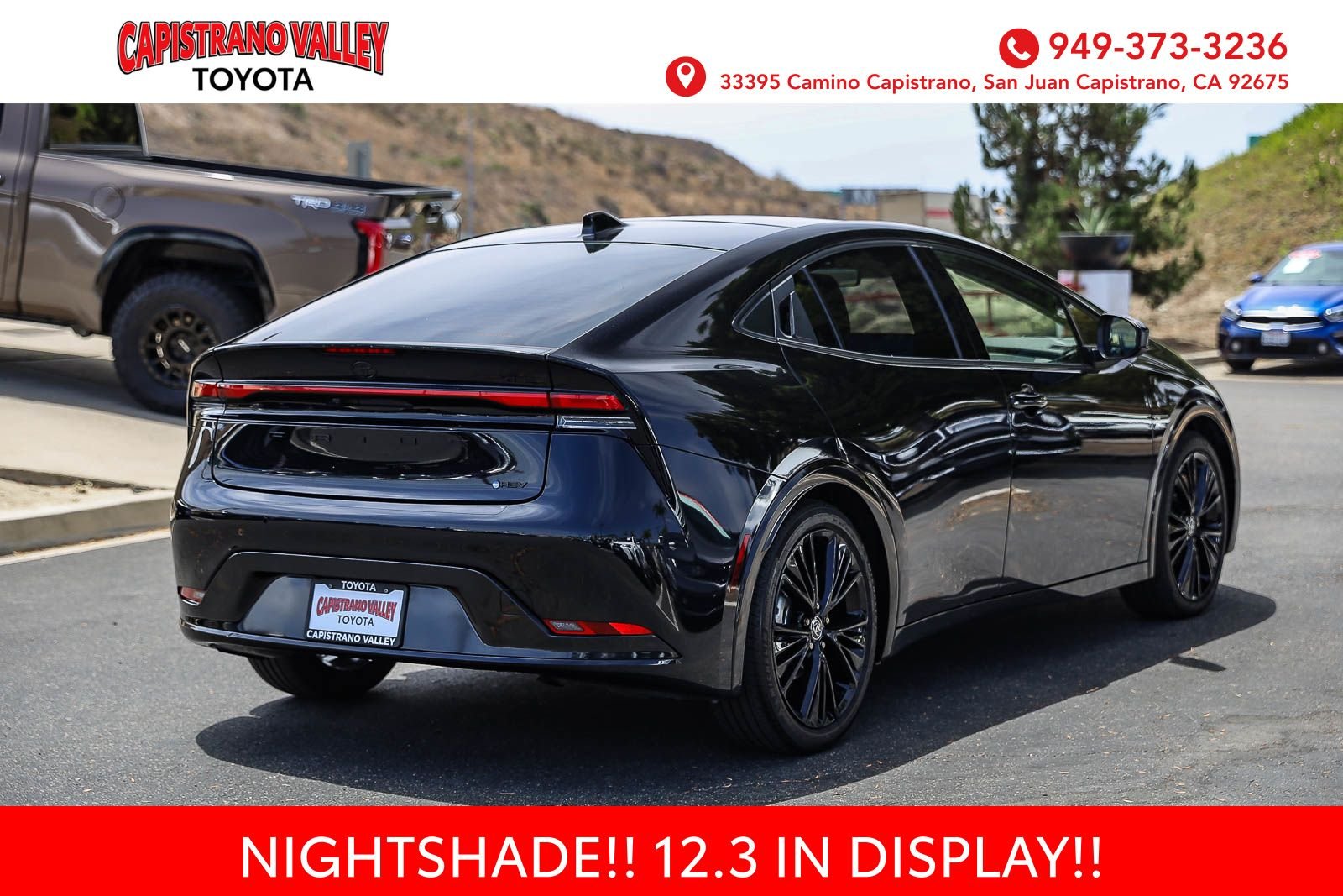 Certified Used 2025 MIDNIGHT BLACK METALLIC Toyota Nightshade image 4