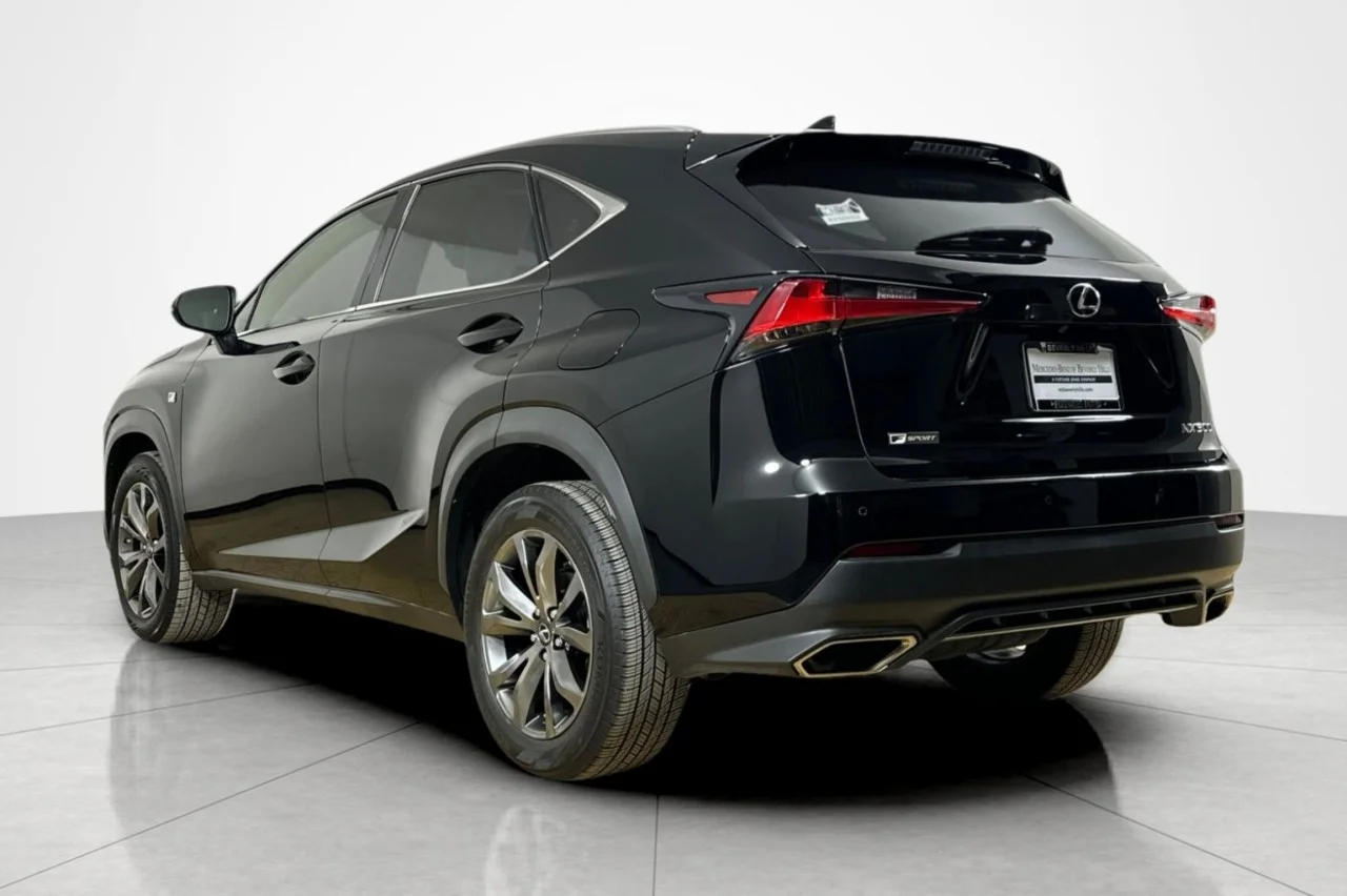 Used 2020 BLACK Lexus NX 300 F SPORT image 3
