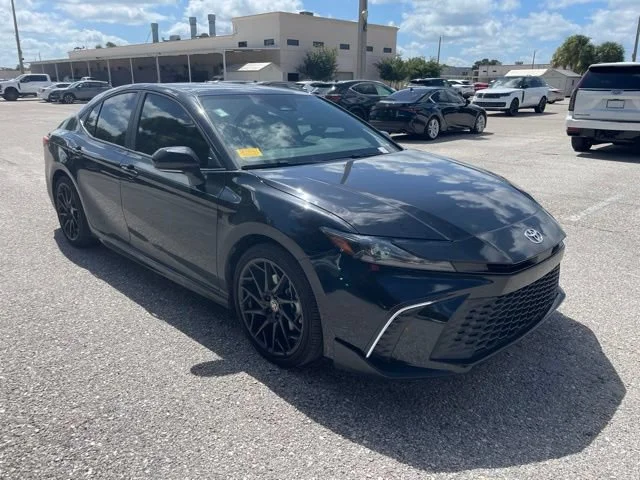 Used 2026 Midnight Black Metallic Toyota SE image 1