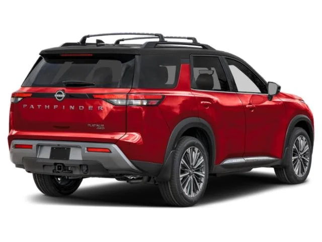 New 2026 Scarlet Ember Tintcoat / Super Black Two-tone Nissan Platinum image 2