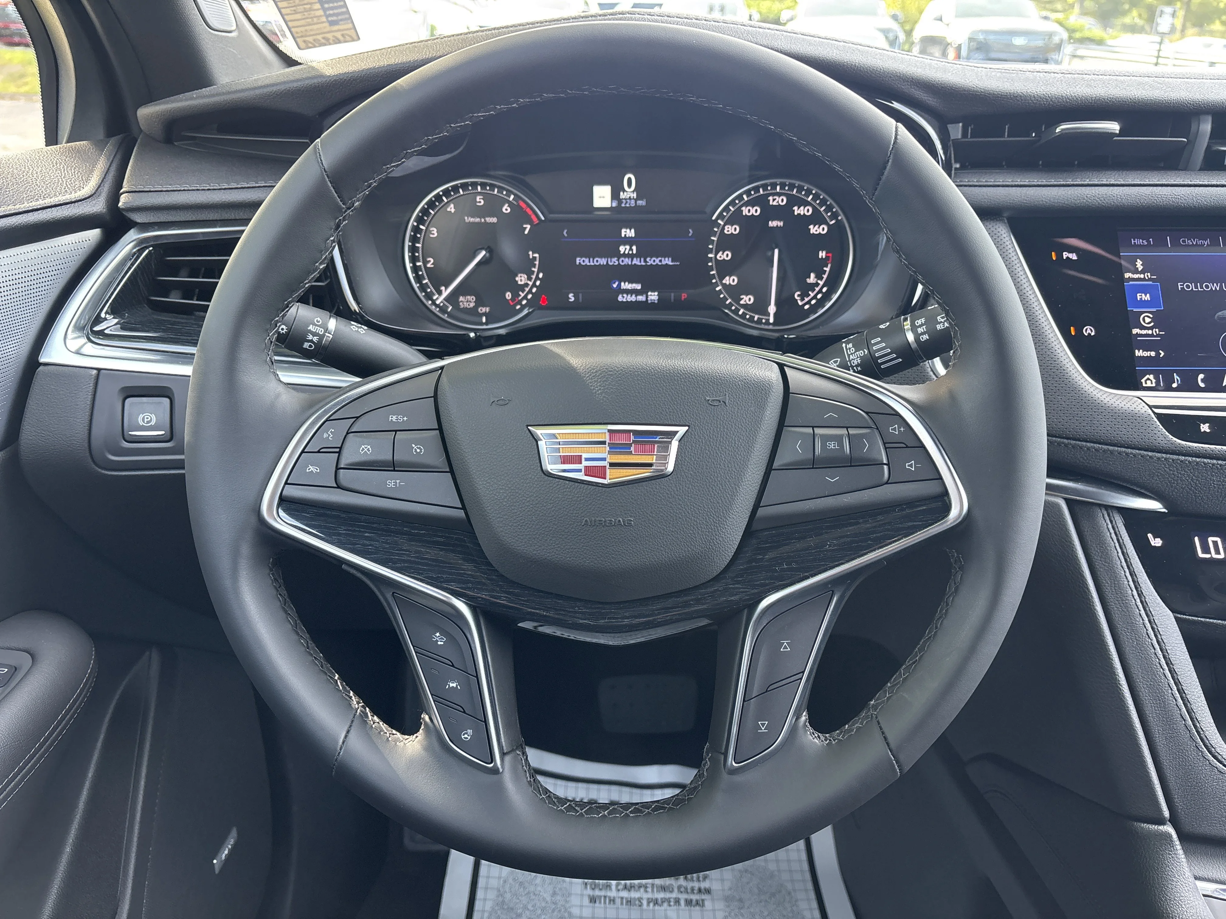 Used 2025 Opulent Blue Metallic Cadillac AWD Premium Luxury image 24