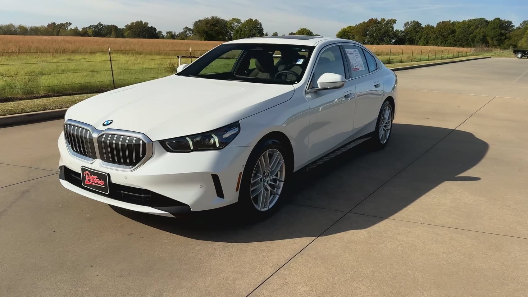Used 2024 Mineral White Metallic BMW 530i image 7