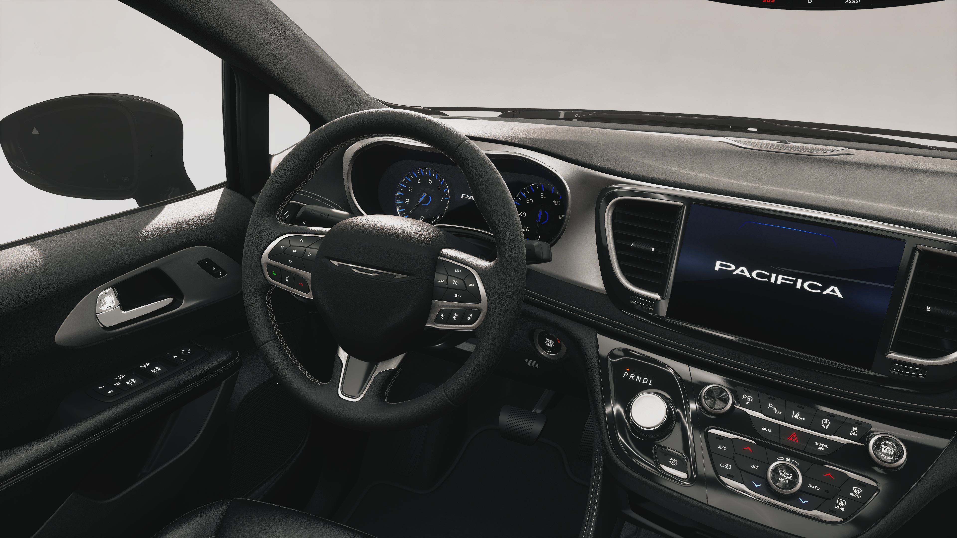 New 2027 Diamond Black Crystal Pearl-Coat Exterior Paint Chrysler Limited image 9