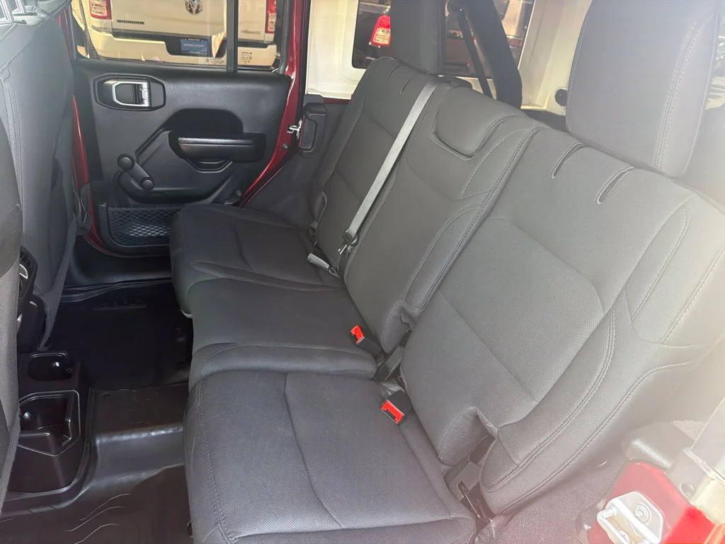 Used 2021 Red Jeep Unlimited Willys image 15