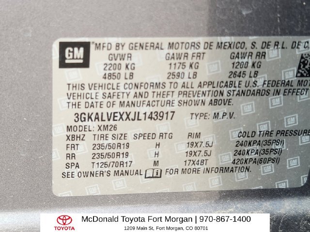 Used 2018 Gray GMC SLT image 22