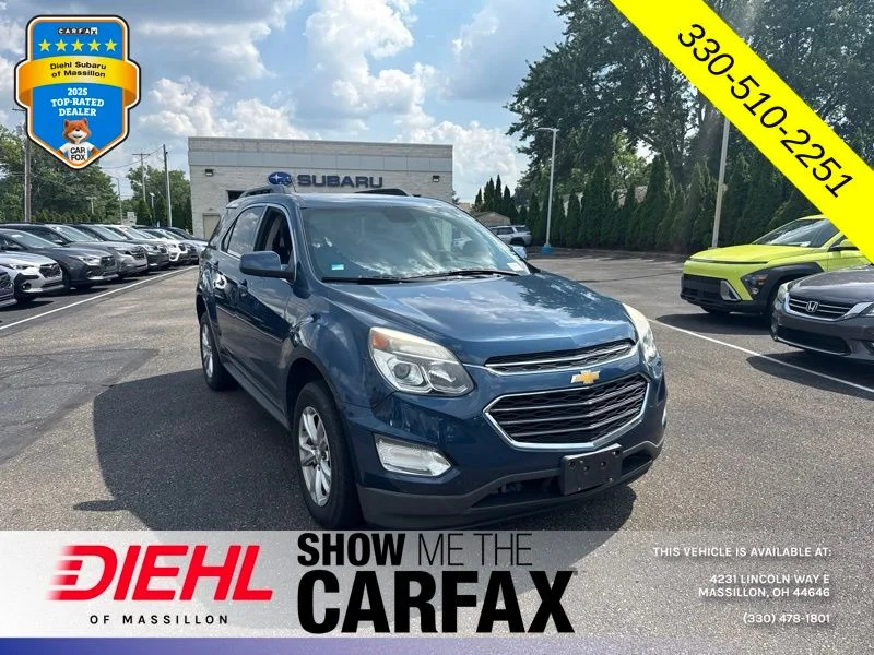 Used 2016 Blue Chevrolet LT image 1