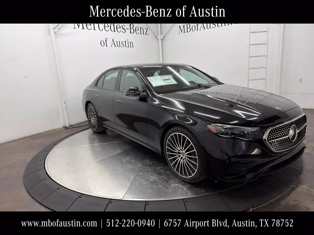 New 2027 Black Mercedes-Benz E 350 image 1
