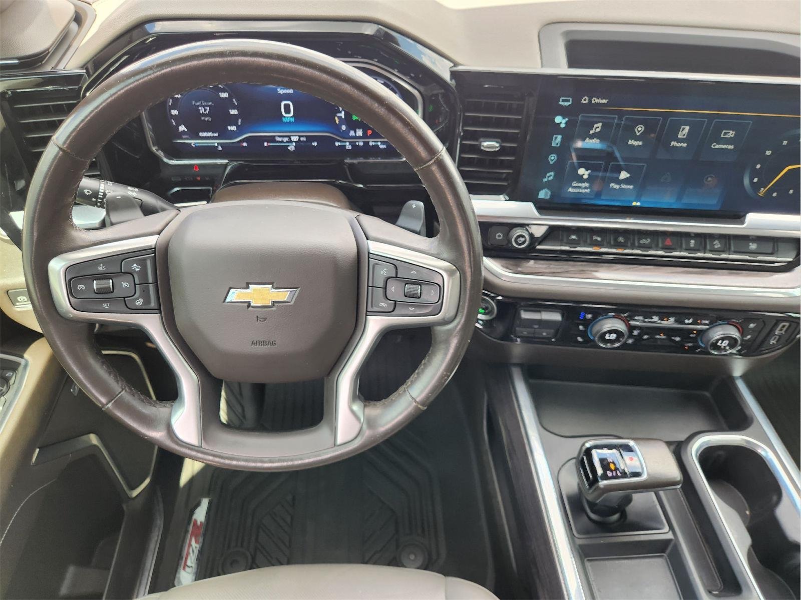 2022 Chevrolet Silverado 1500 LTZ White at Mac Haik Chevrolet