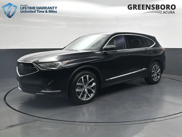 Used 2024 Majestic Black Pearl Acura SH-AWD TECH image 12
