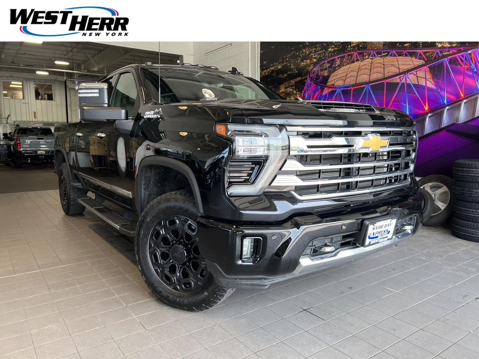 Used 2024 Black Chevrolet High Country image 1