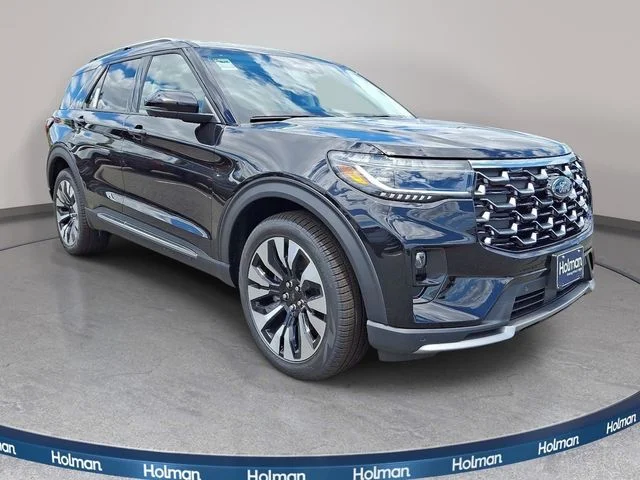 New 2026 Agate Black Metallic Ford Platinum image 2