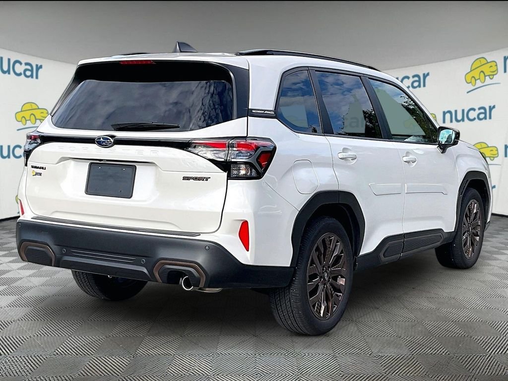 Used 2025 Crystal White Pearl Subaru Sport image 6