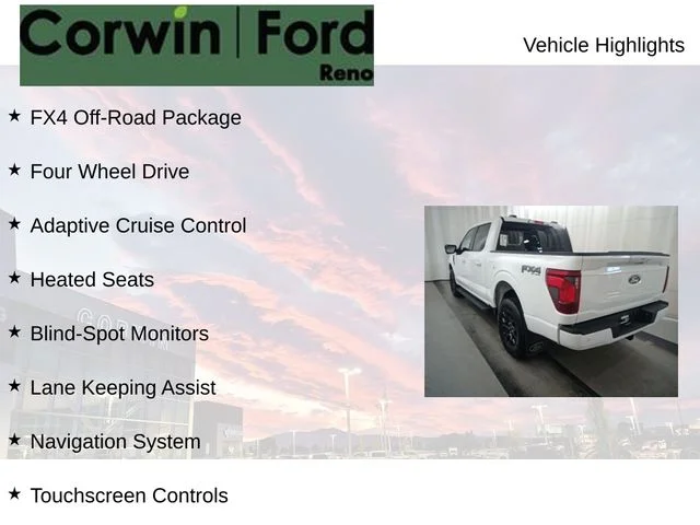 Used 2024 Oxford White Ford XLT image 6