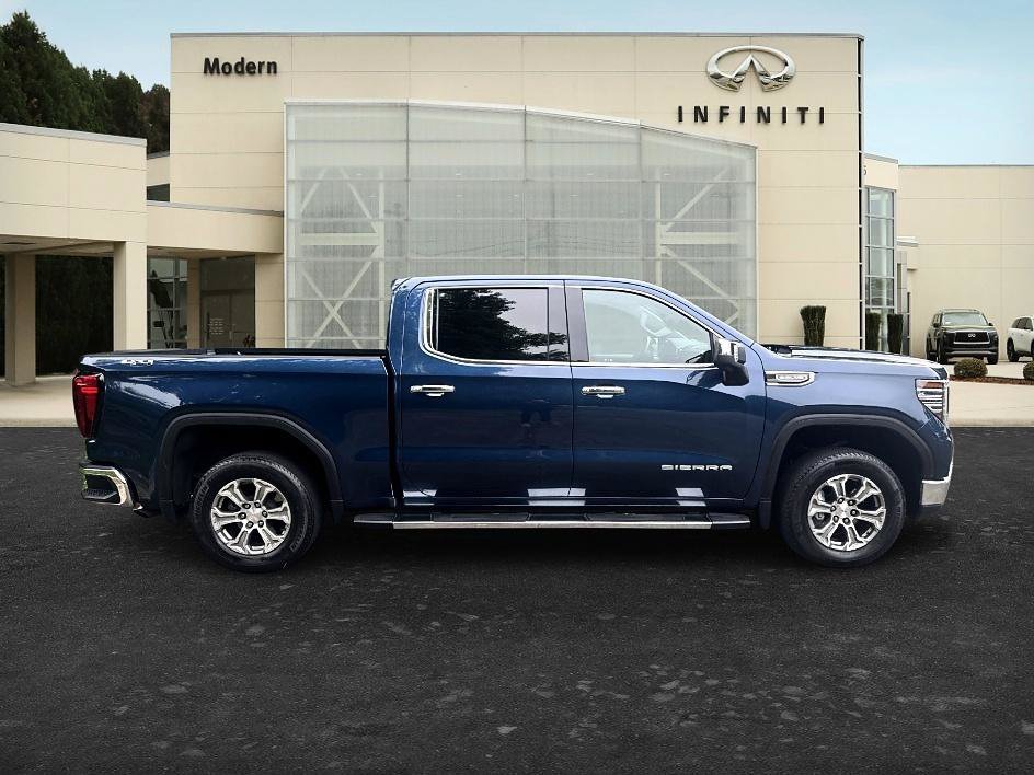 Used 2023 Pacific Blue Metallic GMC SLT image 4