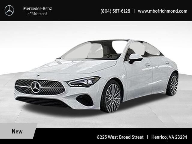 Certified Used 2026 White Mercedes-Benz CLA 250 image 1