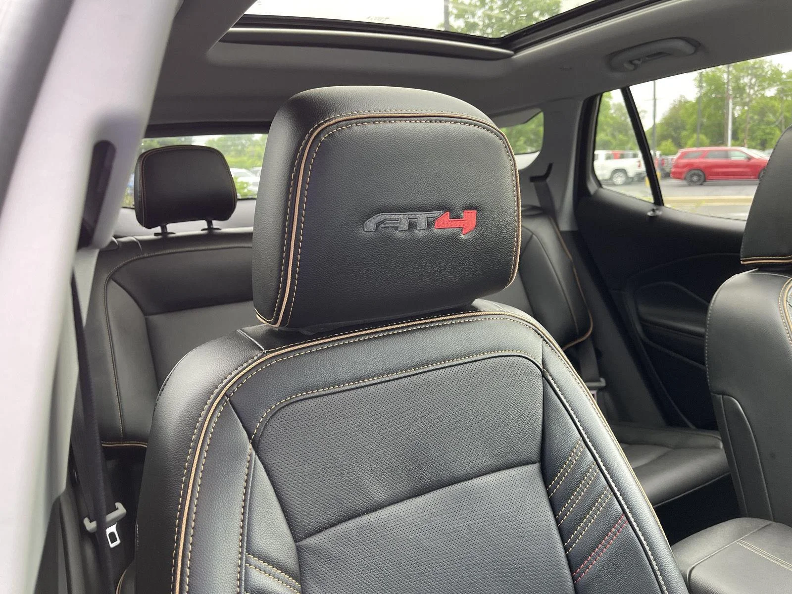 Used 2024 Volcanic Red Tintcoat GMC AT4 image 37