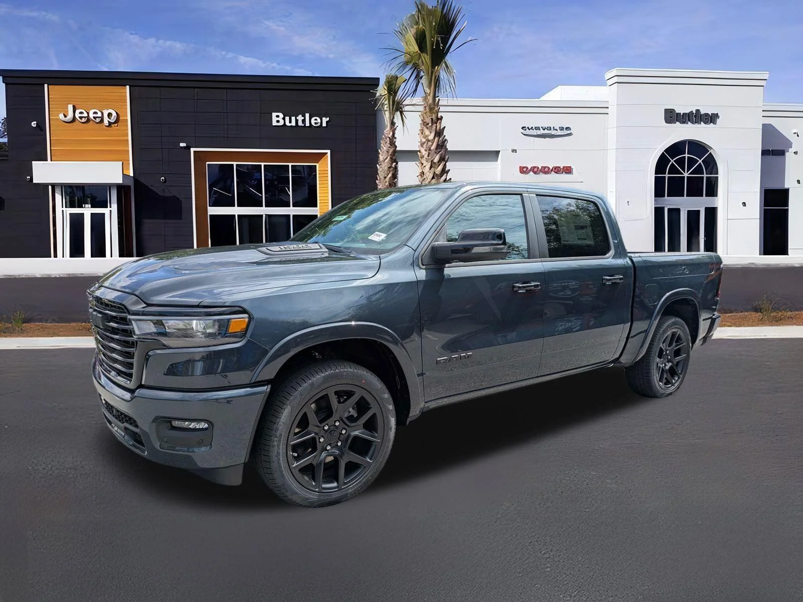 New 2026 Forged Blue Metallic Ram Laramie image 2