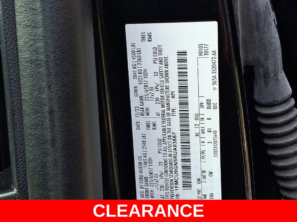 Used 2024 Black Ford Active image 26