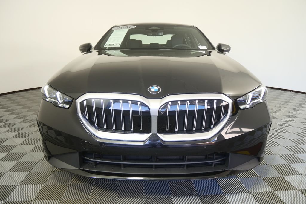 Certified Used 2026 Black Sapphire Metallic BMW 540i xDrive image 2
