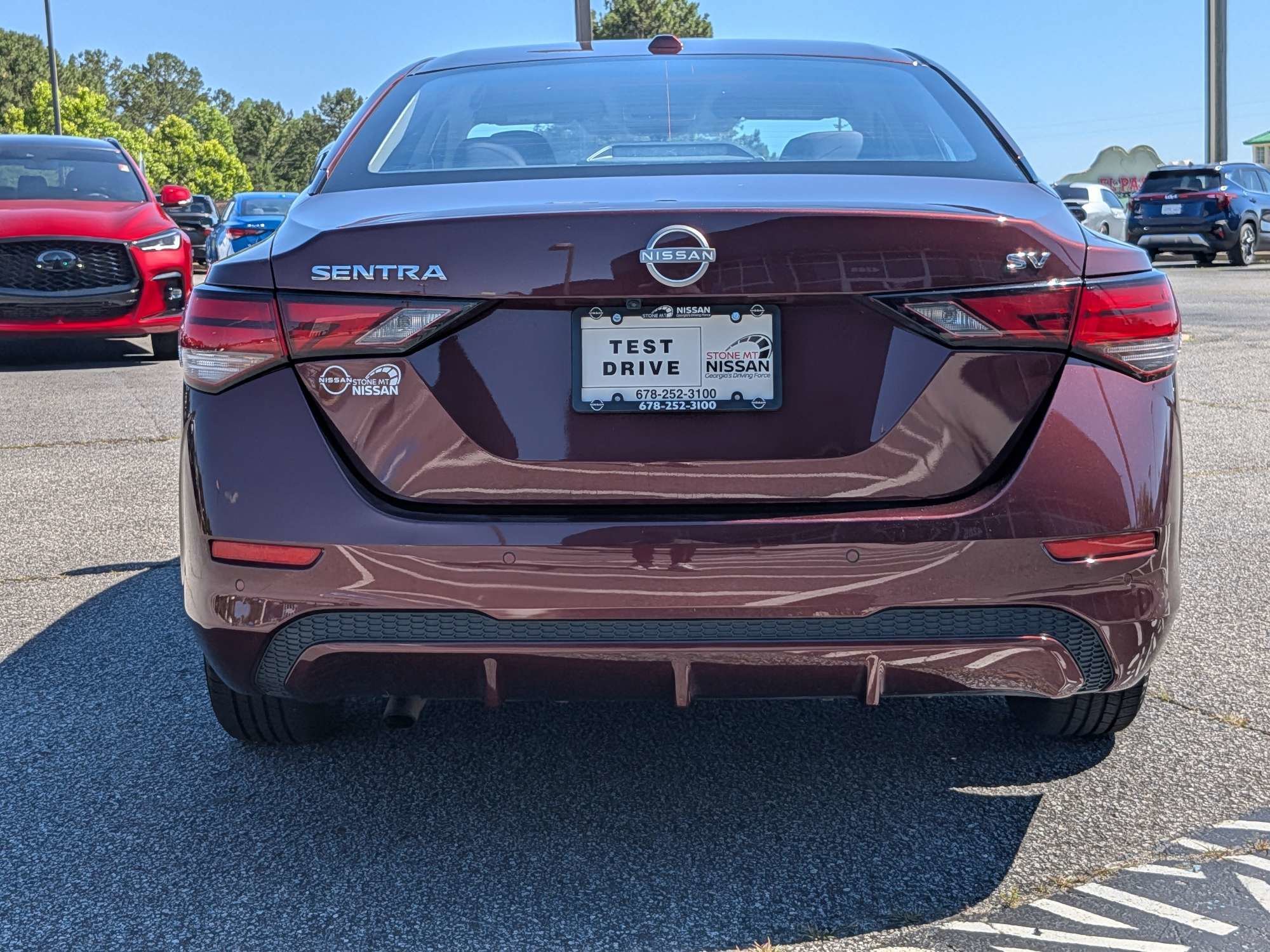 Used 2024 Red Nissan SV image 4