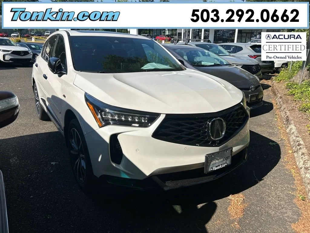 Certified Used 2025 Platinum White Pearl Acura SH-AWD A-SPEC ADV image 11