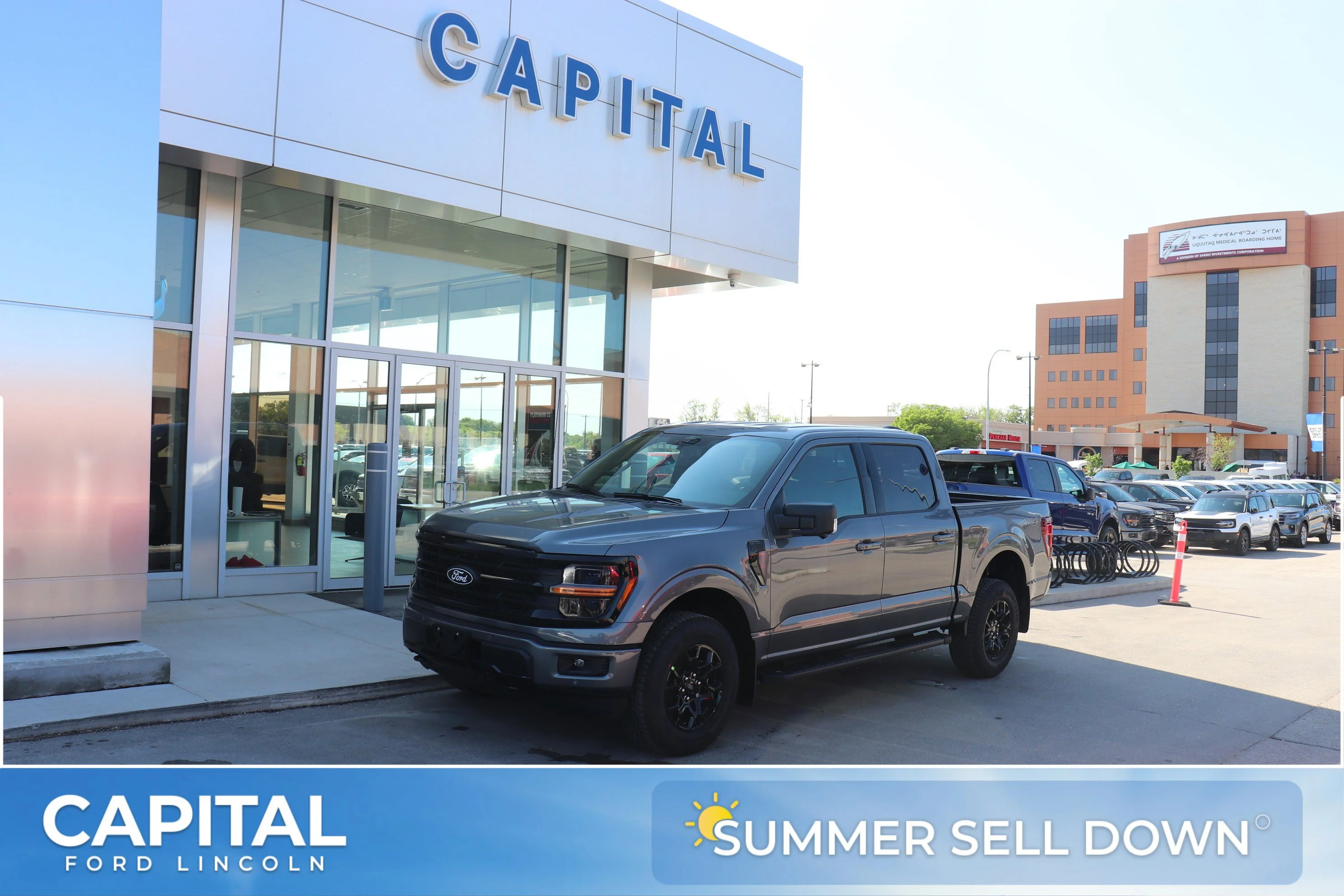 New 2026 CARBONIZED GREY METALLIC Ford XLT image 1