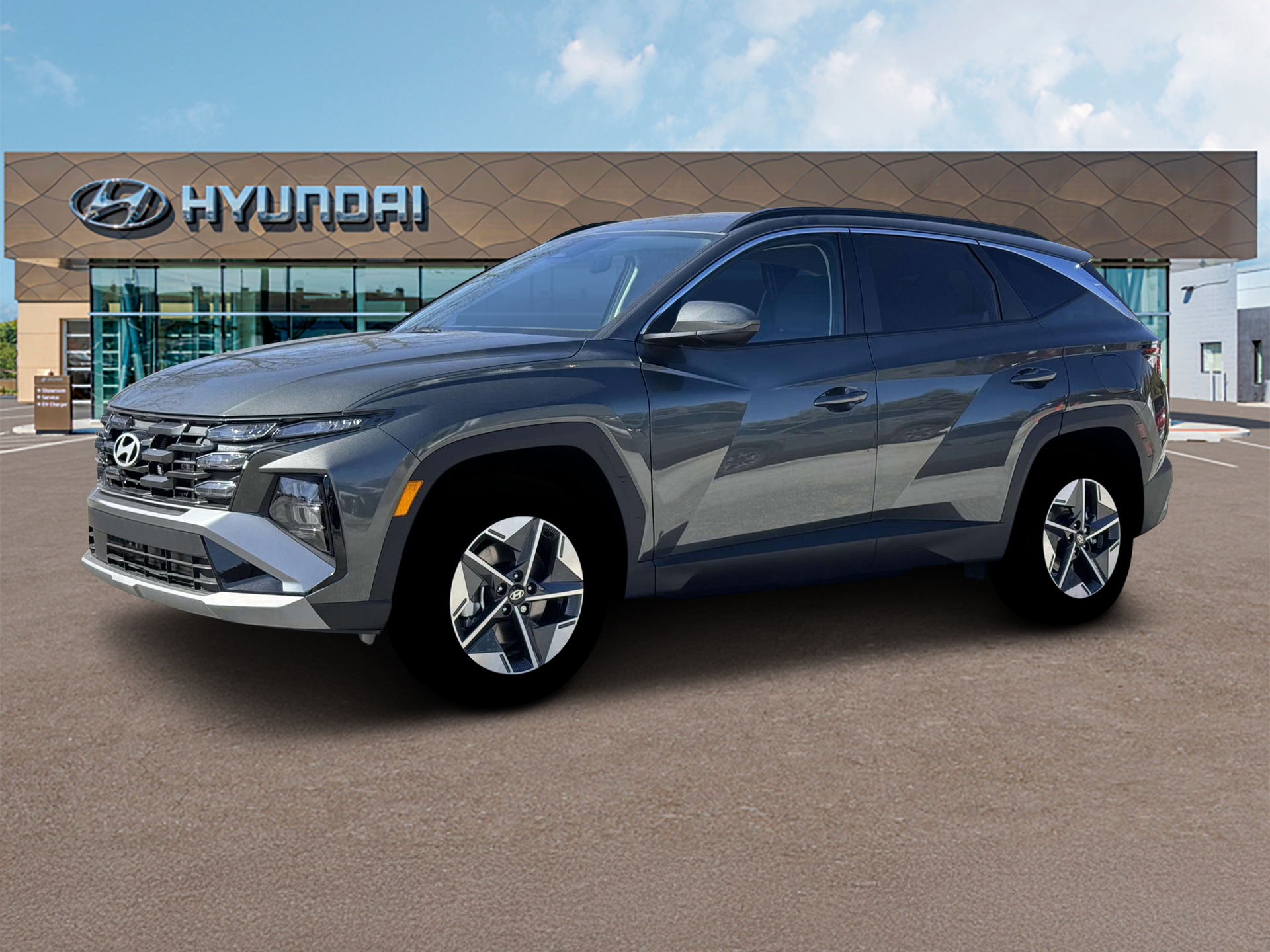 New 2026 Gray Hyundai SEL image 2