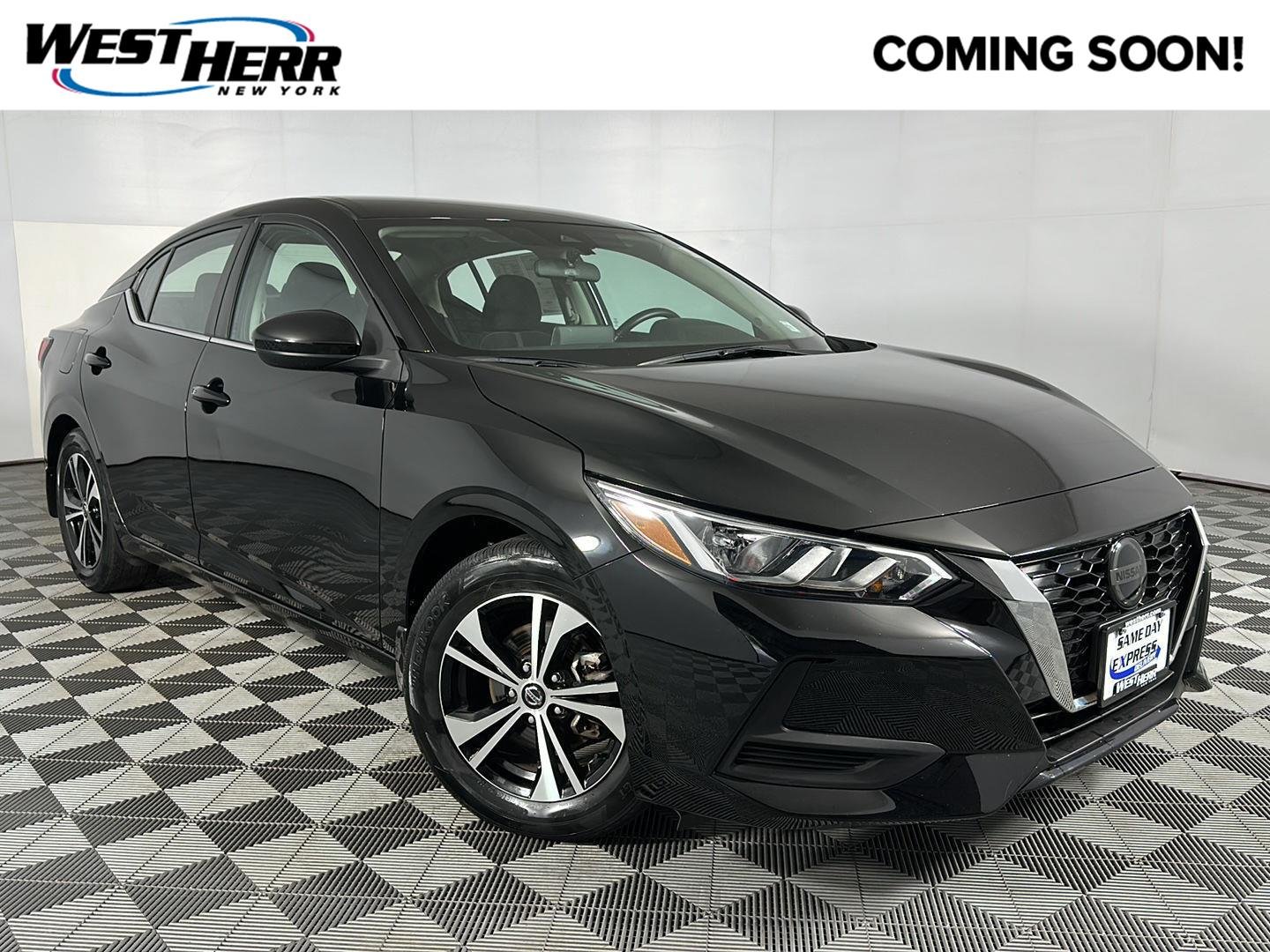 Used 2023 Super Black Nissan SV image 1