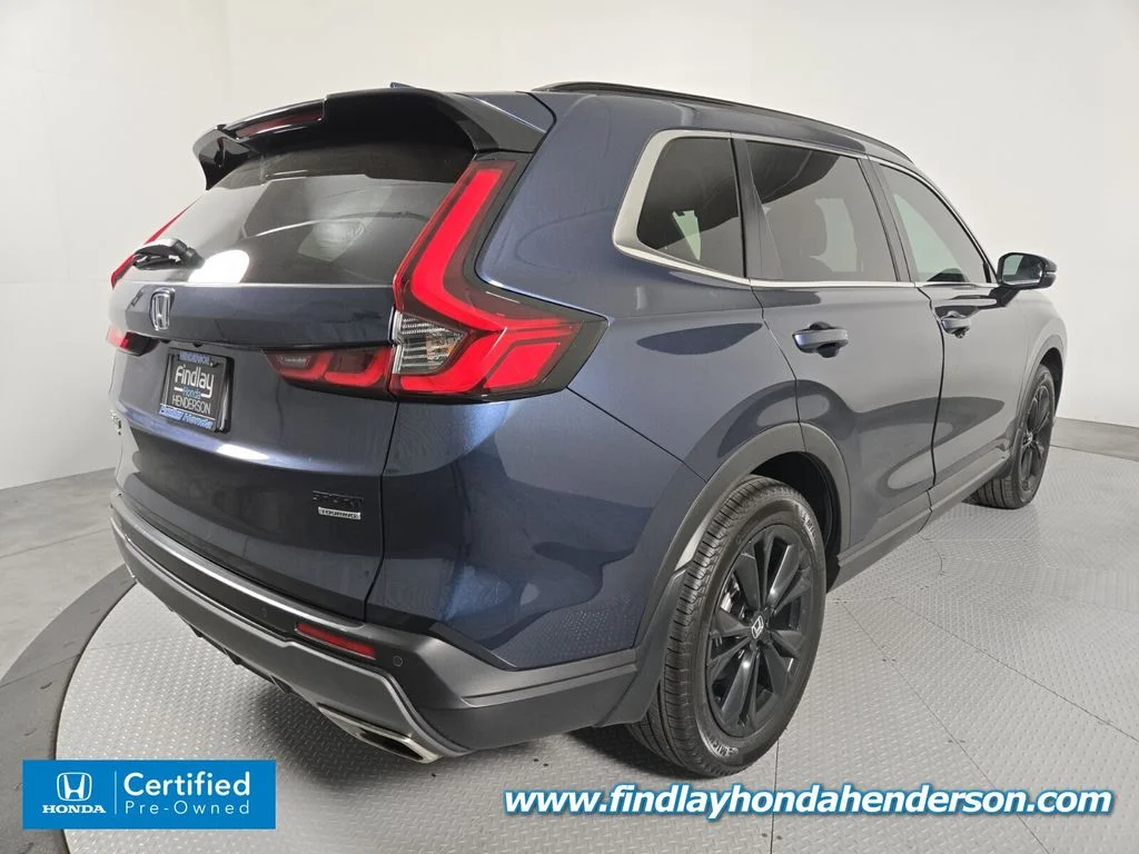 Certified Used 2024 Canyon River Blue Metallic Honda Sport Touring image 6