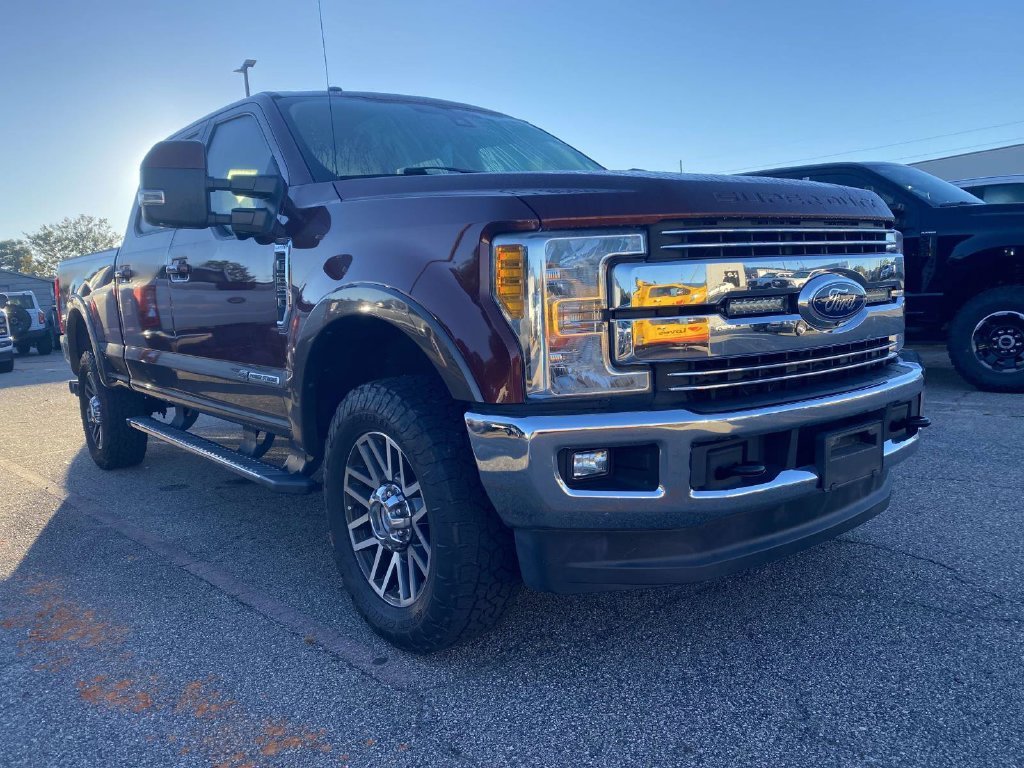Certified Used 2017 Red Ford Lariat image 1