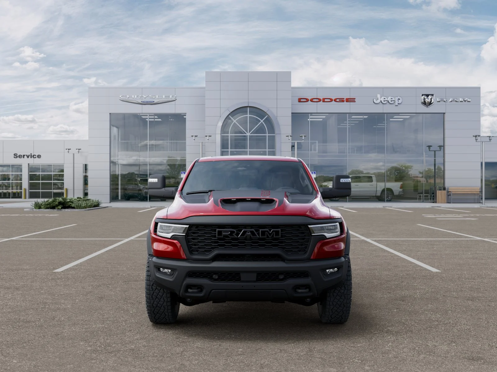 New 2026 Molten Red Pearl-Coat Exterior Paint RAM RHO image 34
