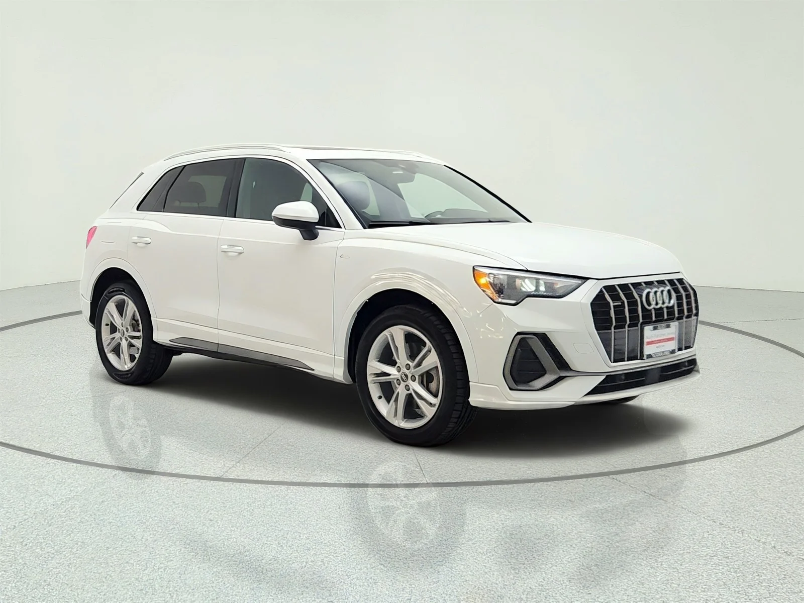 Used 2021 Glacier White Metallic Audi S line Premium 45 TFSI quattro image 3