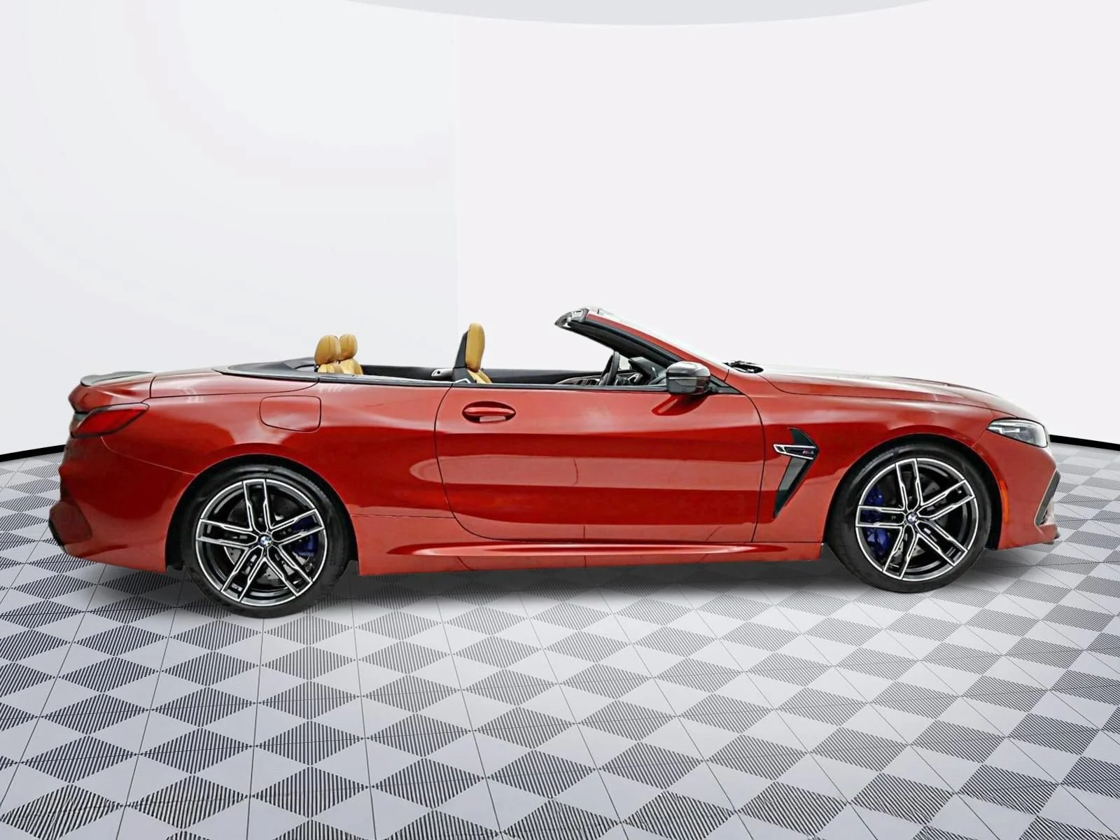 Used 2020 Motegi Red Metallic BMW Convertible image 14
