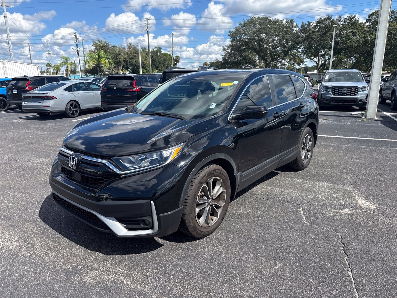 Used 2022 Black Honda EX image 3