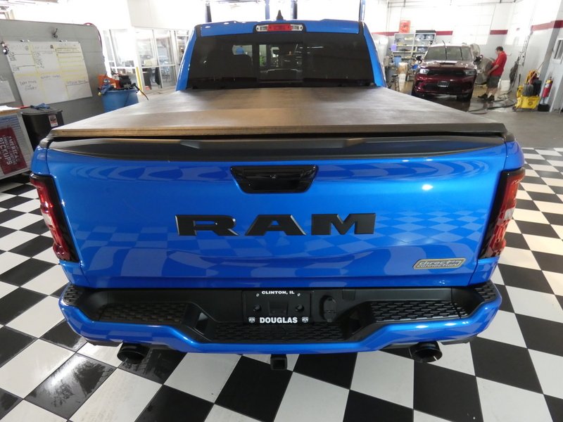 New 2026 Hydro Blue Pearl-Coat Exterior Paint RAM Supercharged DC650 Crew Cab 5