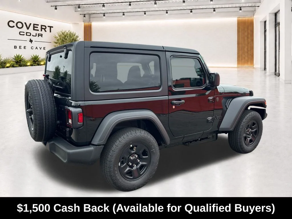 New 2026 Black Clearcoat Jeep Sport image 10
